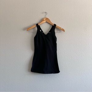 Lululemon Black Women's Athletic Tank Top